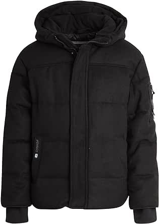CANADA WEATHER GEAR Boys’ Winter Coat – Quilted Bubble Puffer Ski Jacket (Size: 4-20)