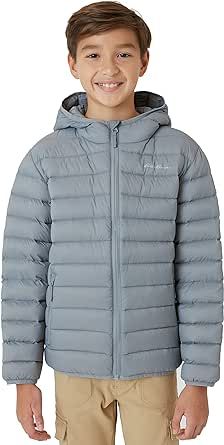Eddie Bauer Boys' Jacket - CirrusLite Weather Resistant Down Coat for Boys - Insulated Quilted Bubble Puffer (3-20)