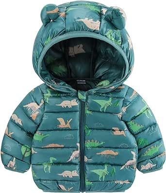 Newborn baby boy girl jacket winter clothes sweater outfit toddler puffer coat