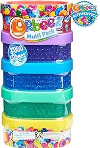 Orbeez Water Beads, The One and Only, Multipack with 2,000 Orbeez, Sensory Toys for Kids Aged 5 and up